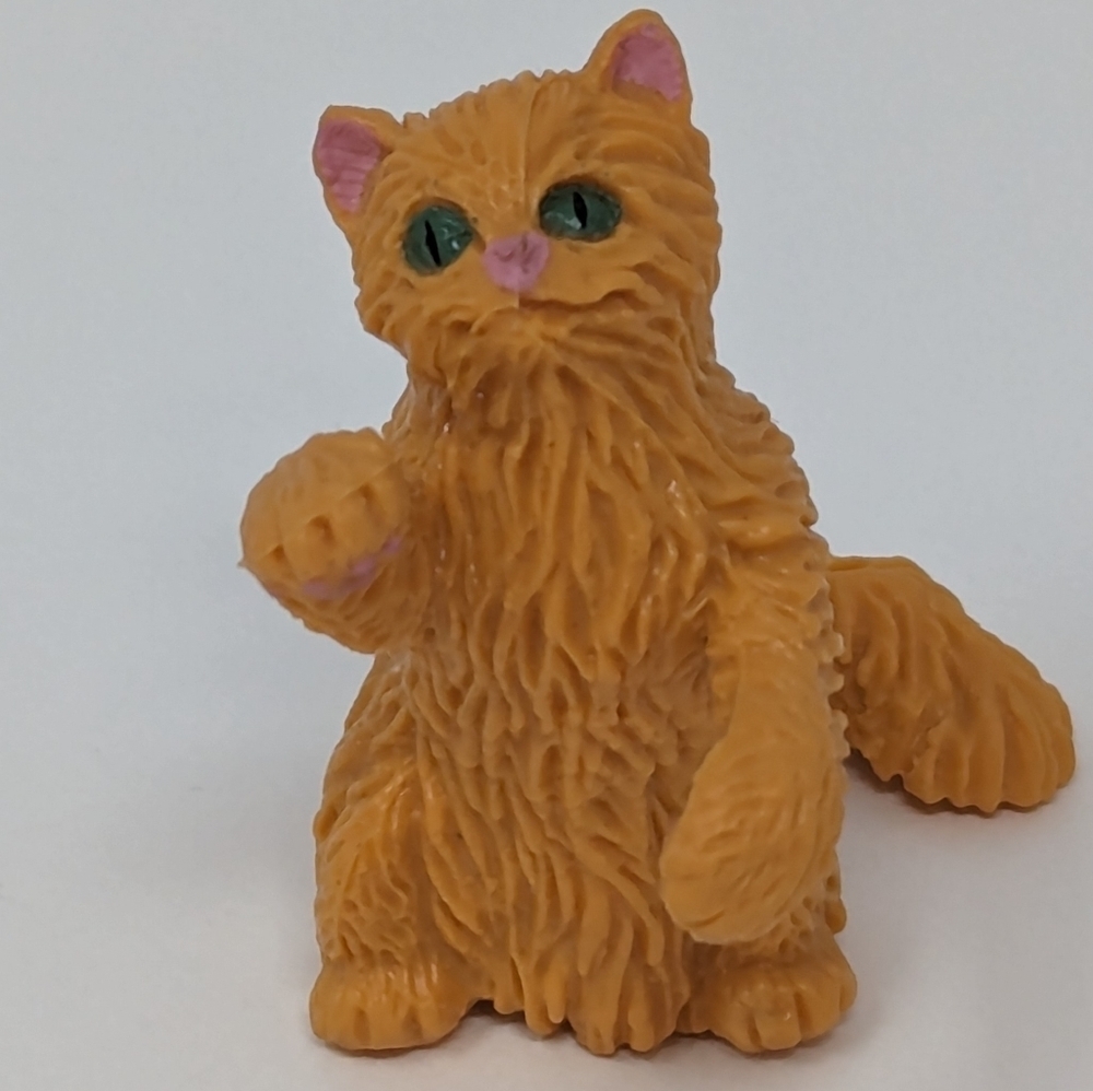 Kitty In My Pocket Orange Cat Standing Vintage MEG